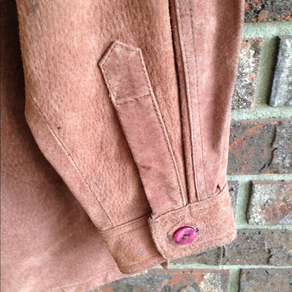 SAVANNAH Leather Jacket Size Small - Picture 6 of 7